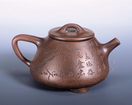 Teaware Master Ch’ü Ying-shao (瞿應紹) and the Incised Bamboo Clay Teapot